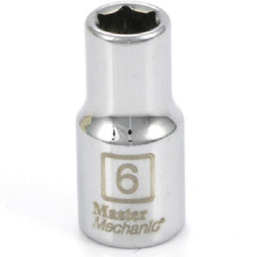 MM 1/4DR 6mm 6PT Socket