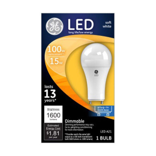 GE 15W SW Fros A21 Bulb
