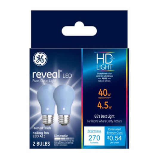 GE2PK4.5W WHT Ceil Bulb