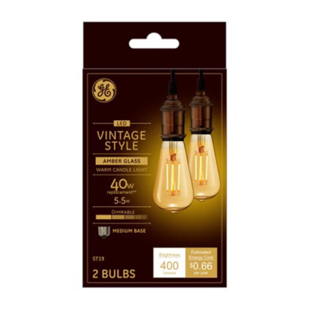 GE2PK 5.5W WW ST19 Bulb