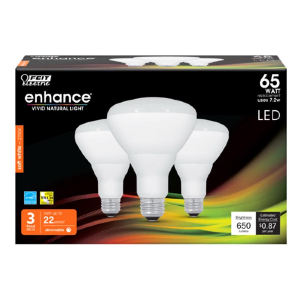 3PK 7.2W SW Br30 Bulb