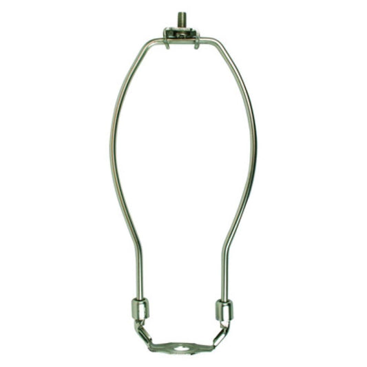 8" Pewter Lamp Harp