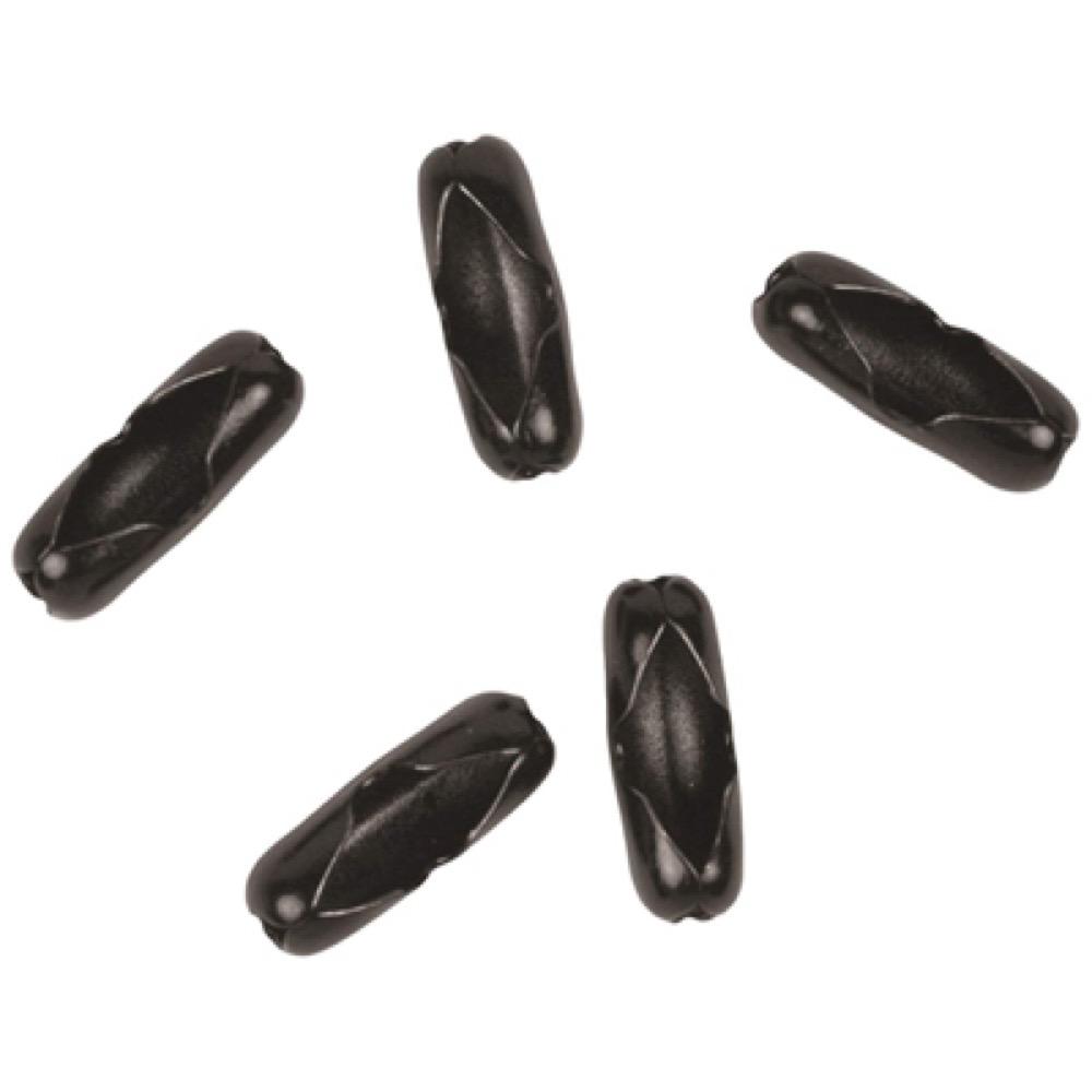5PK BLK Chain Connector