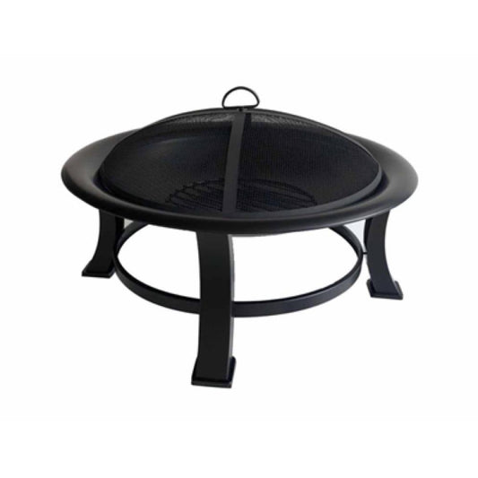 FS 30" BLK WD Fire Pit