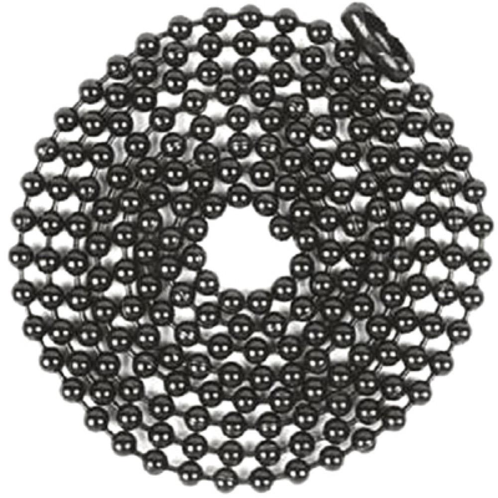 3' #6 BLK Bead Chain