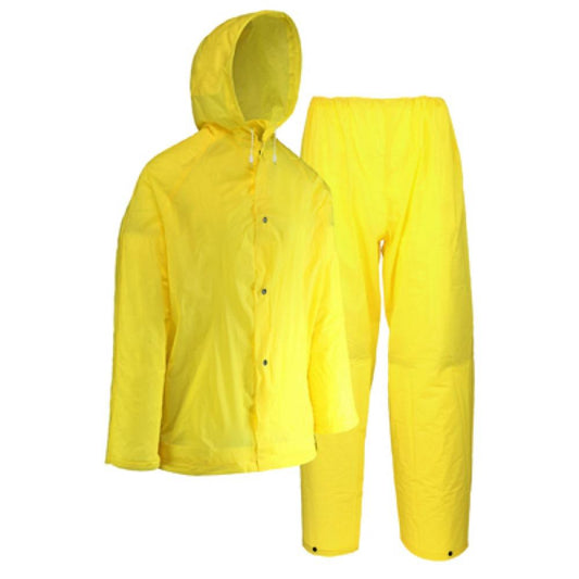 XL 2PC YEL Rain Suit