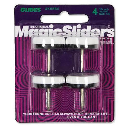 4PK 11/8" Nail On Glide