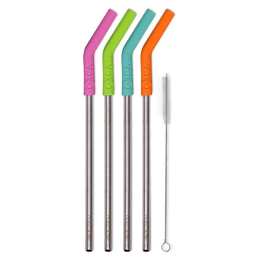 ORCA 4PK Trop Straws