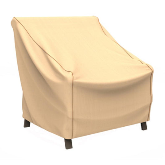 Tan Wicker Lounge Cover