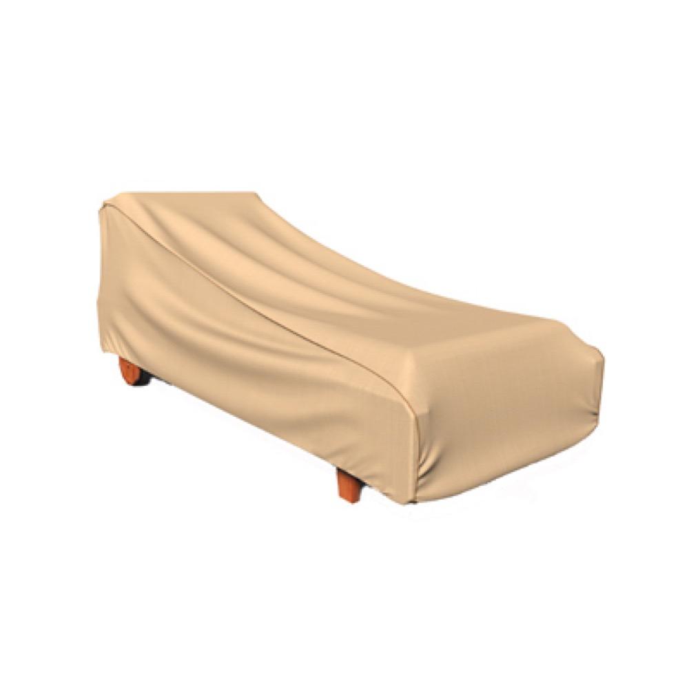 Tan Chaise Lounge Cover