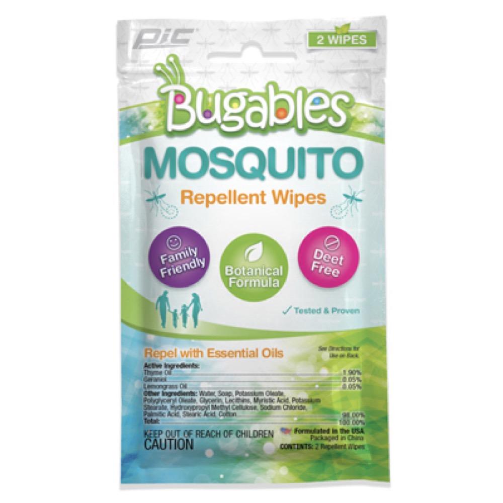 2PK Mosq Repellent Wipe