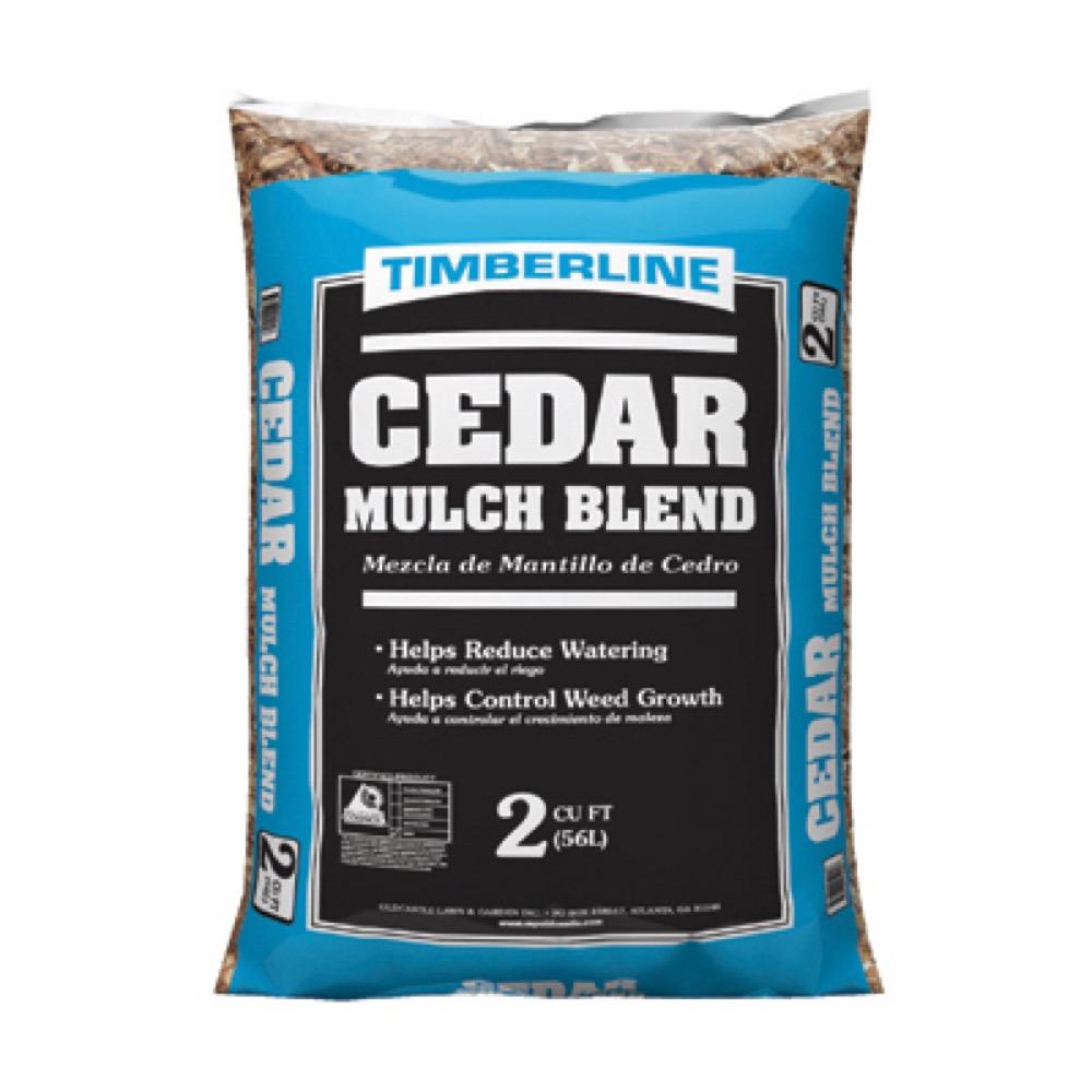 2CUFT Cedar Bark Mulch
