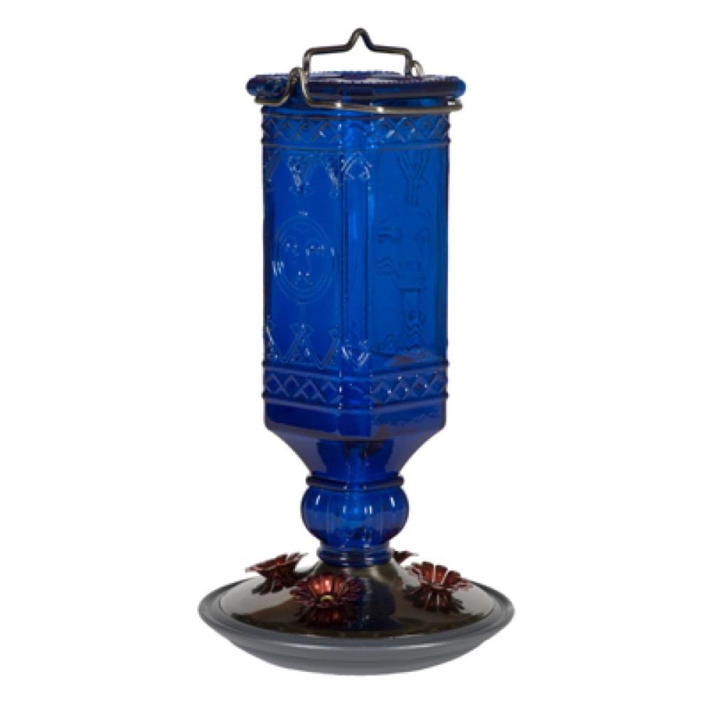 16OZ BLU SQ Bott Feeder