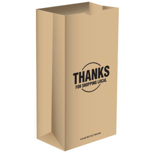 500PK 1/6LB Paper Bag