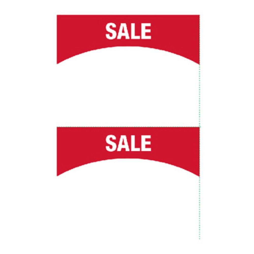 50PK 2Up SaleSign Stock