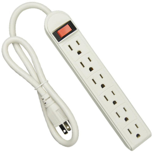 2PKWHT6Out Power Strip