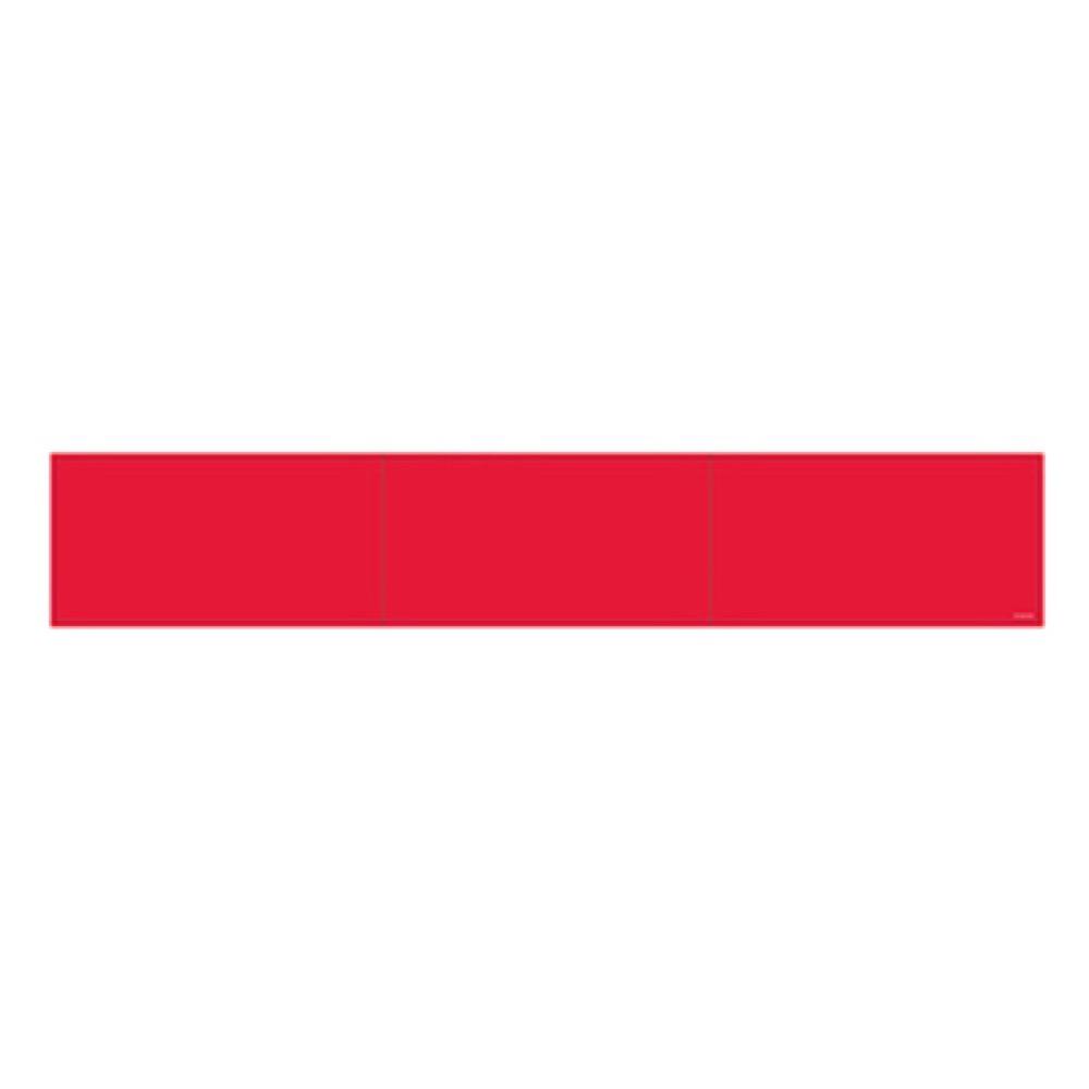 RED Stripe Window Decal