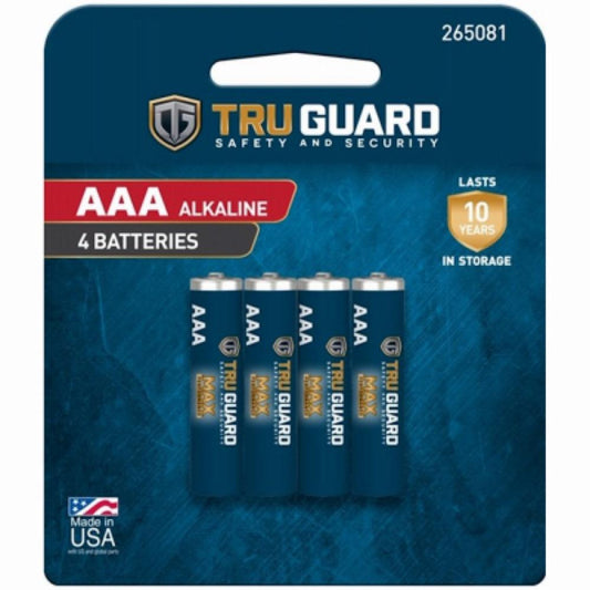 TG 4PK AAA Alk Battery