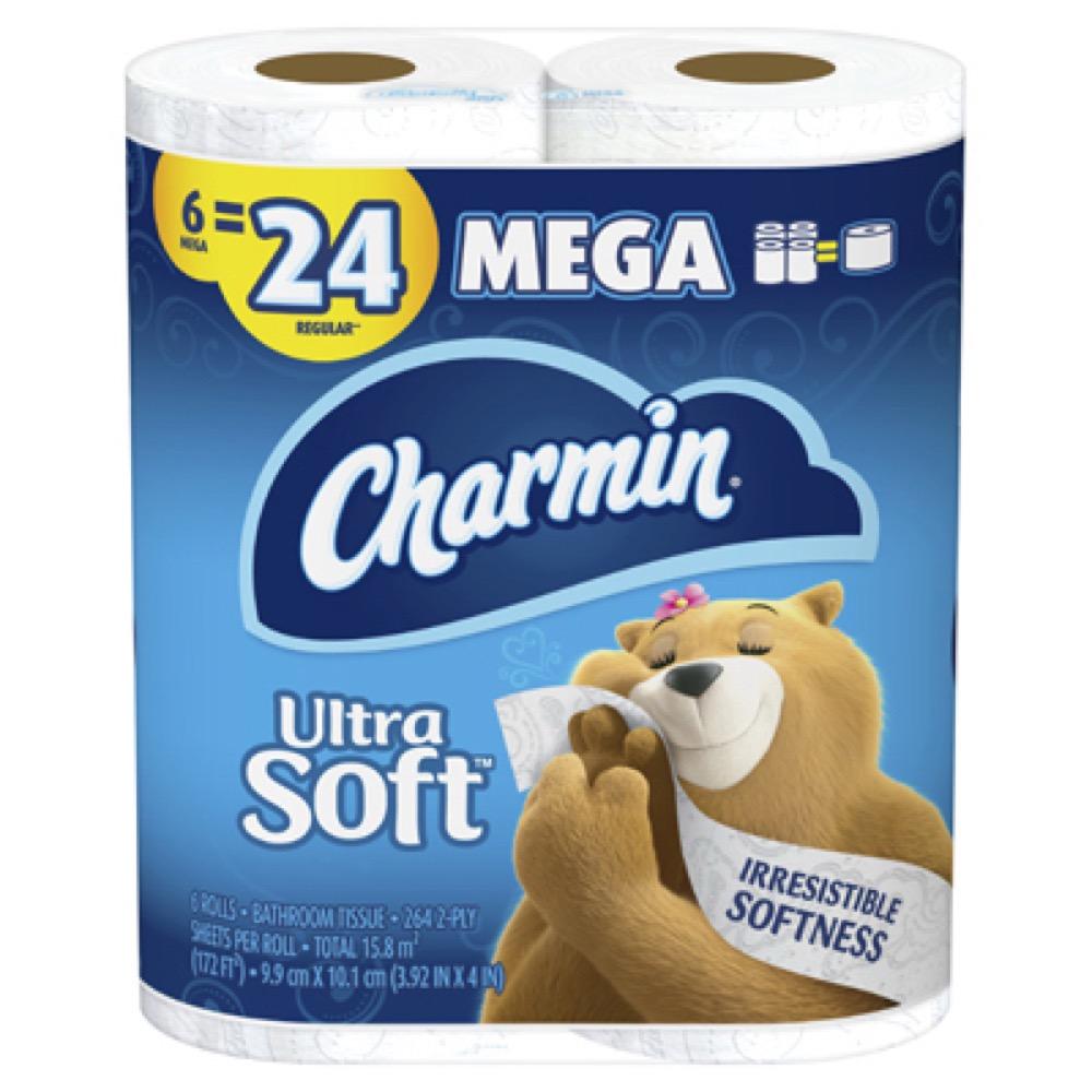 6PK MR Charmin Soft