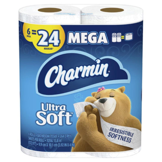 6PK MR Charmin Soft