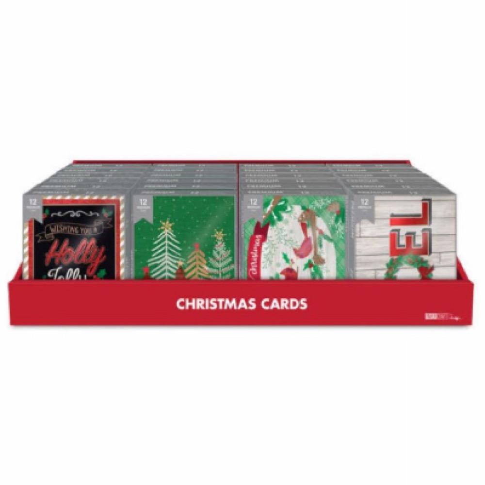 12CT Cont XMAS Cards