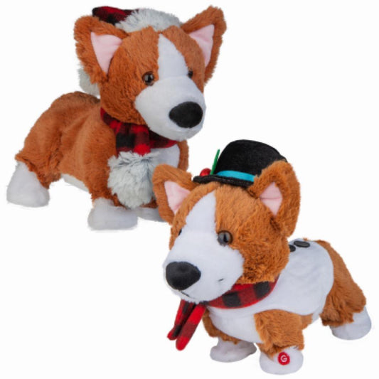 Plush Dancing Corgi