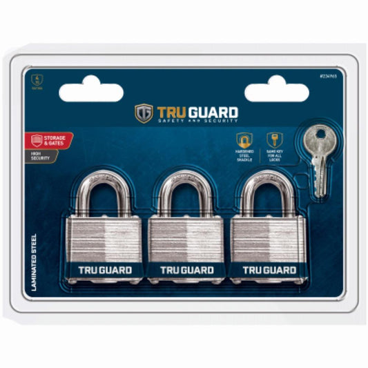 TG 3PK1-1/2"Lam Padlock