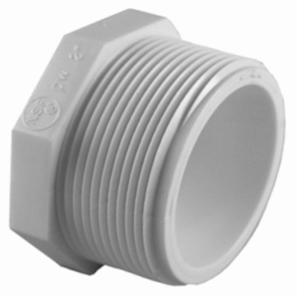 3/4" WHT MPT Plug