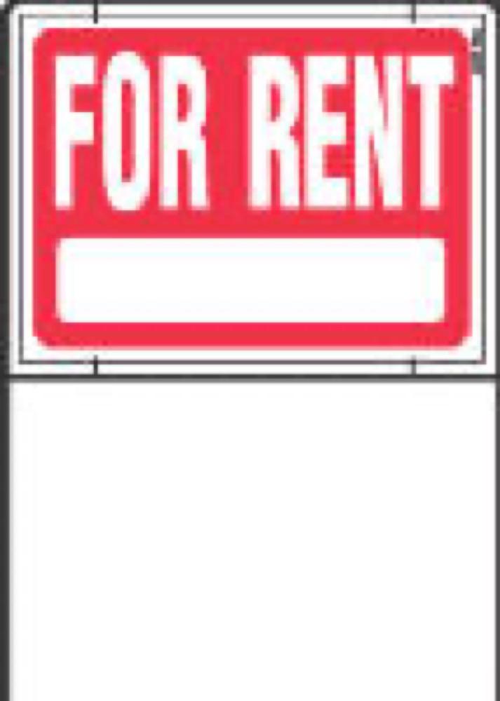 18x24 For Rent Sign