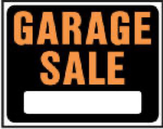 15x19 Garage Sale Sign