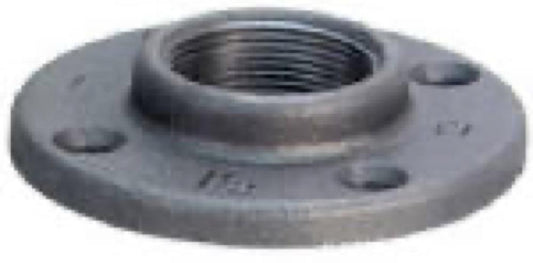 1-1/4 BLK FLR Flange