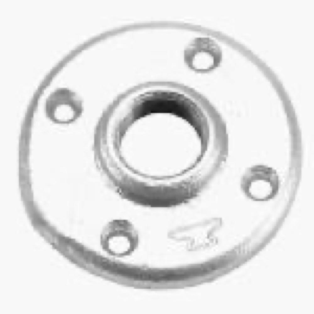 3/8 Galv FLR Flange