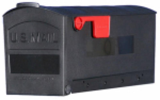 SM BLK Rural Mailbox