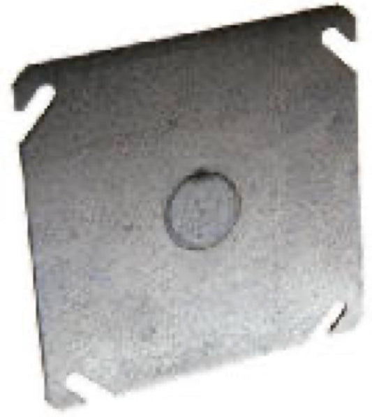 4" SQ 1/2KO Box Cover