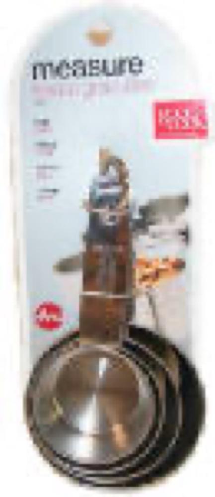 4PC SS Meas Cup Set