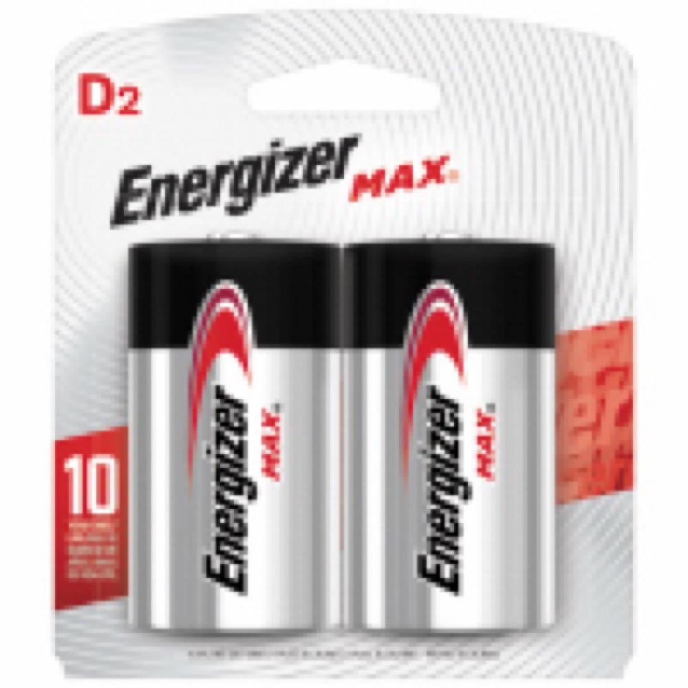 MAX 2PK D Alk Battery