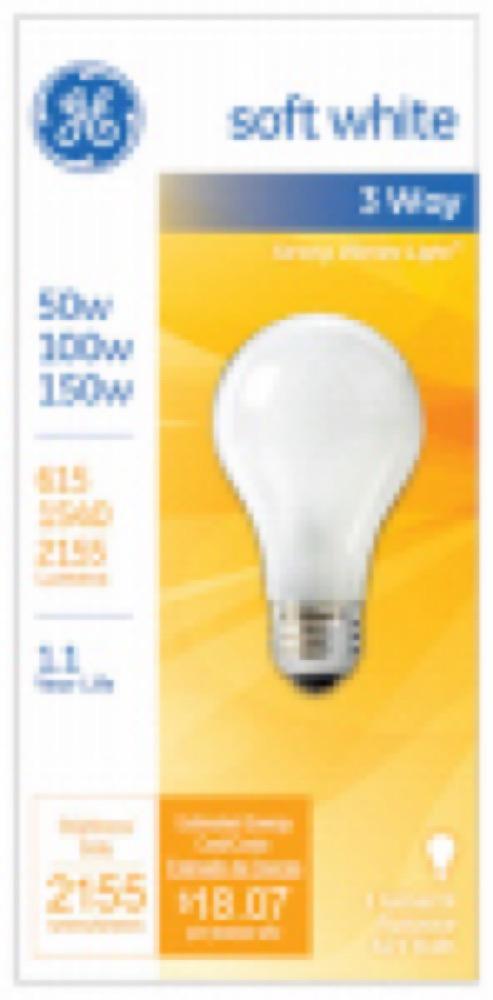 GE 50/150W SW 3WY Bulb