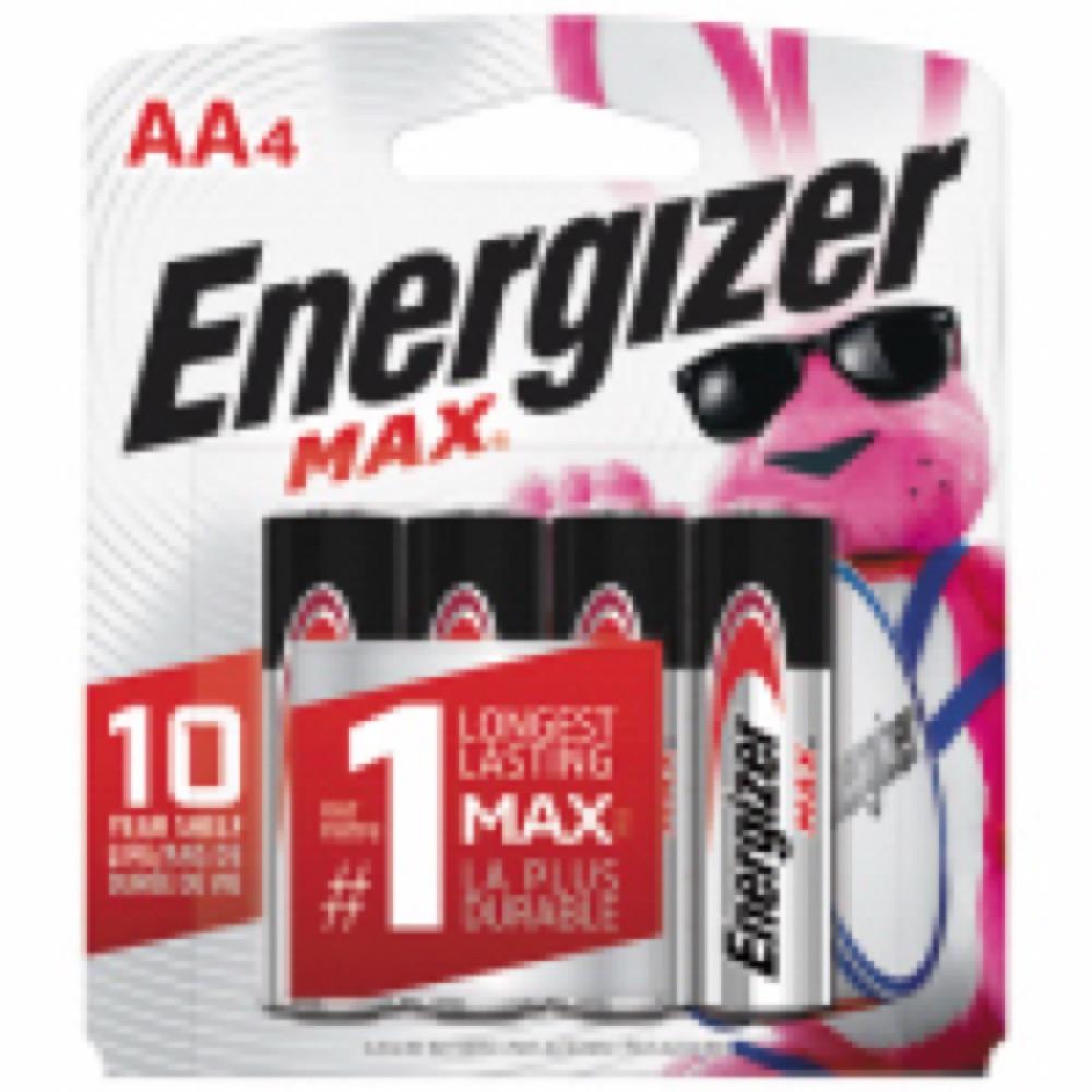 MAX 4PK AA Alk Battery