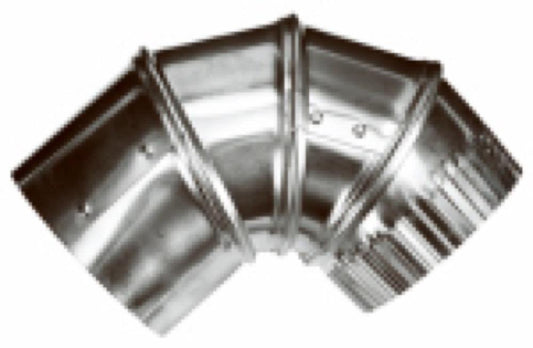 4" ALU ADJ Duct Elbow