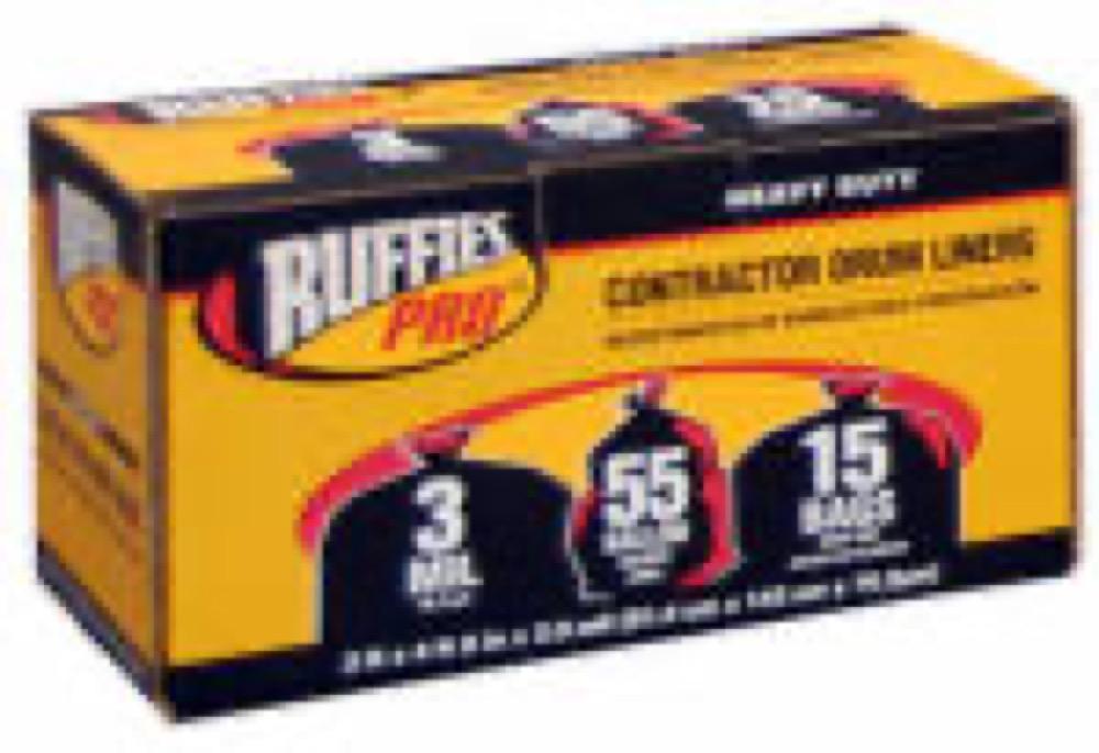 15PK 55GAL BLK Liner