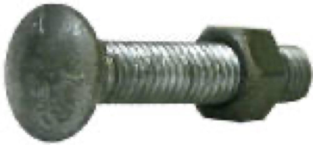 10PK 3/8x3Carr Bolt/Nut