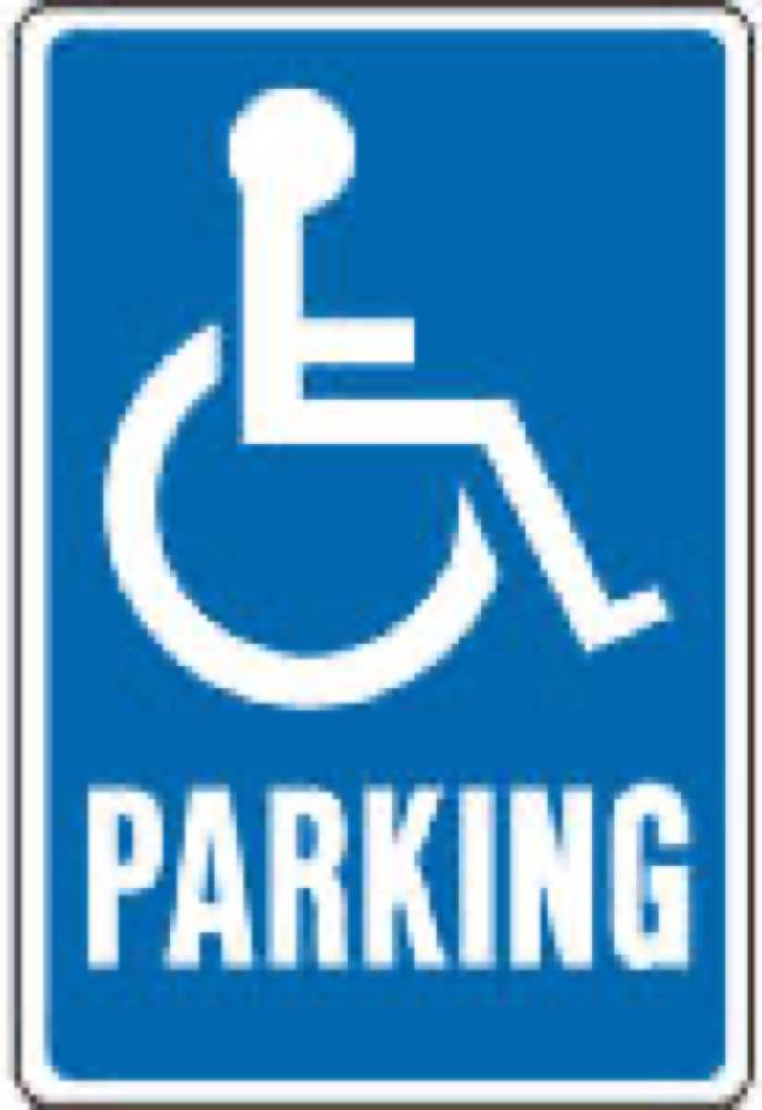 12x18 Handicapped Sign