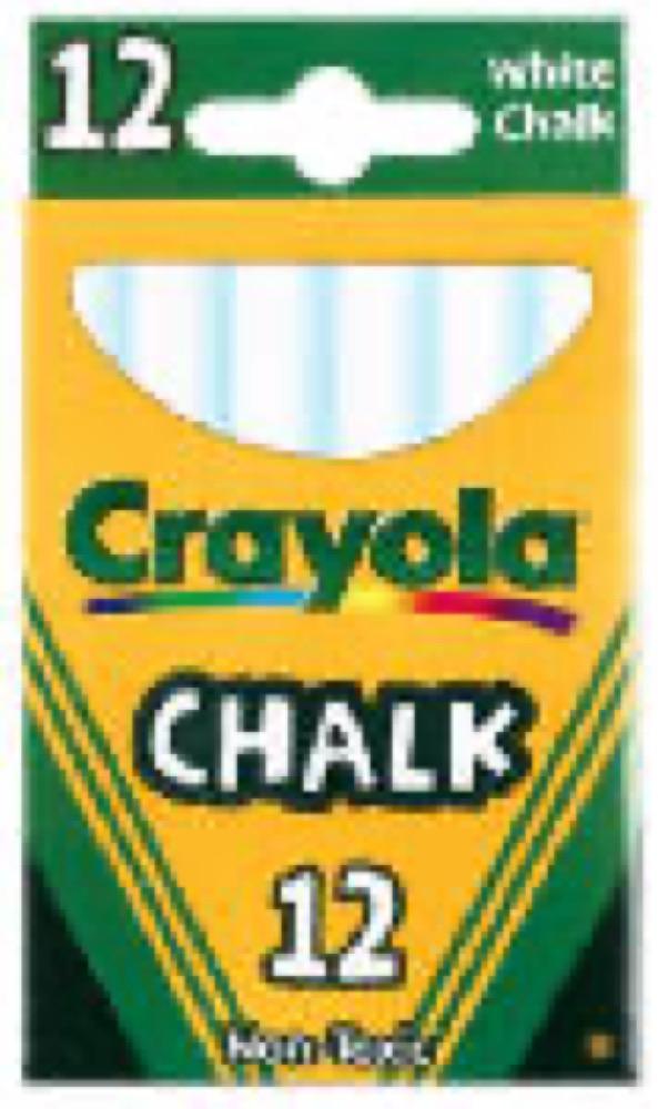 12CT WHT Chalk