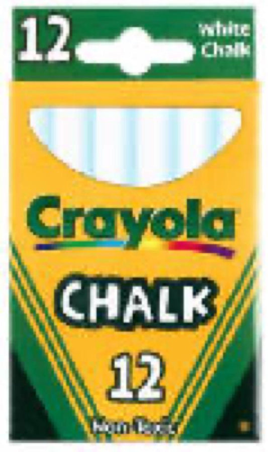 12CT WHT Chalk
