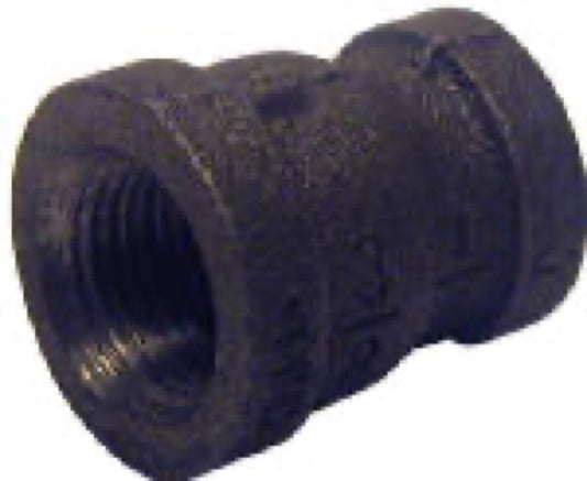 1/2x1/8 BLK Coupling