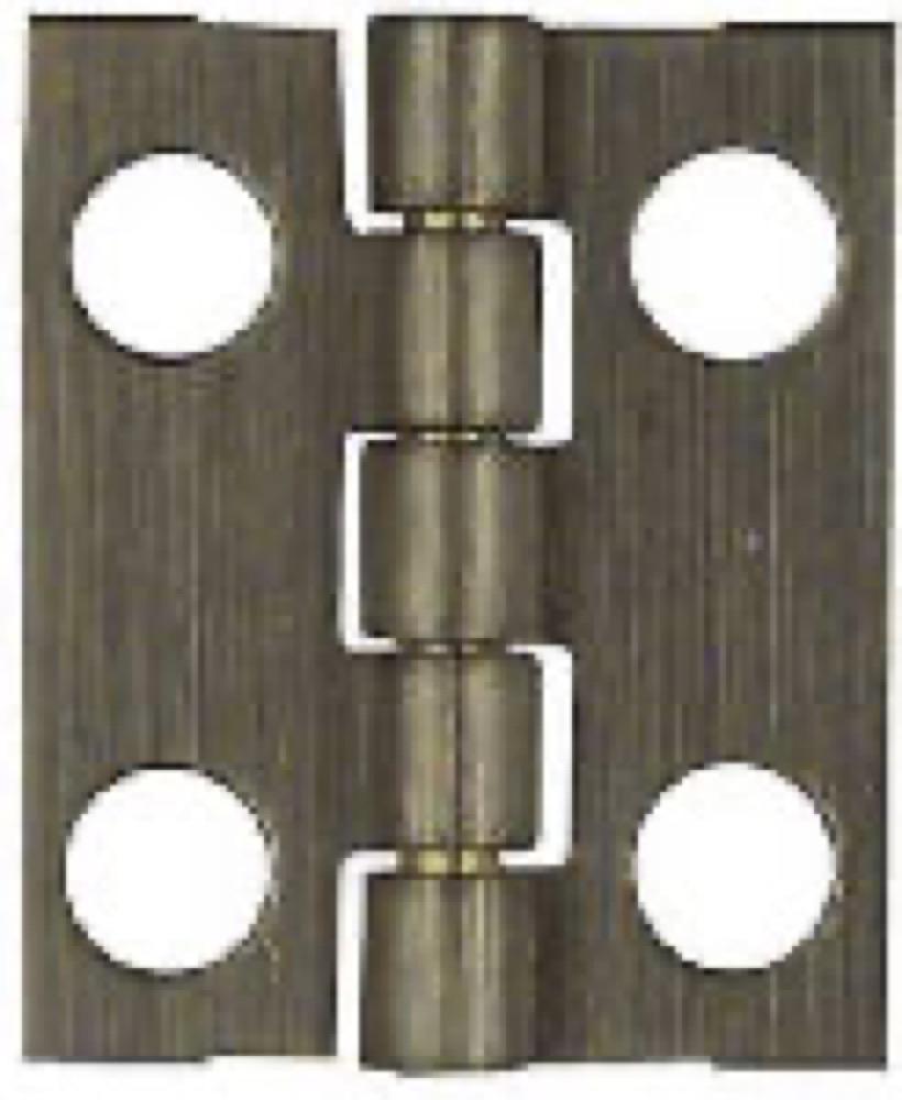 2PK 3/4x5/8 BRS Hinge