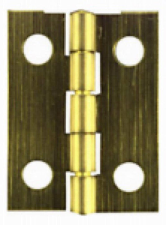 2PK 1x3/4 BRS Hinge