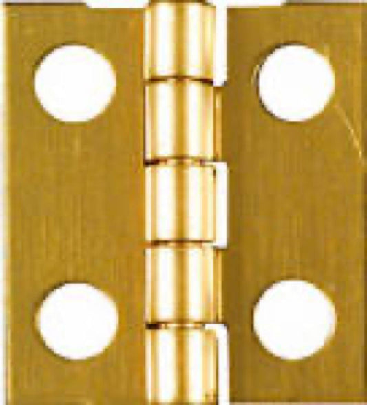 4PK 3/4x11/16 BRS Hinge