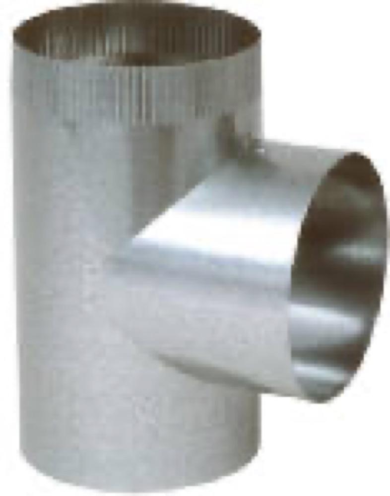 6" HVAC 30GA Straig Tee