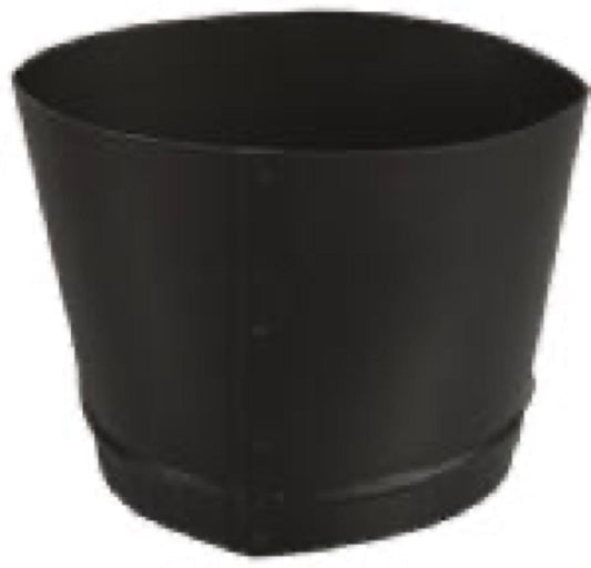 8"Oval To RND Connector